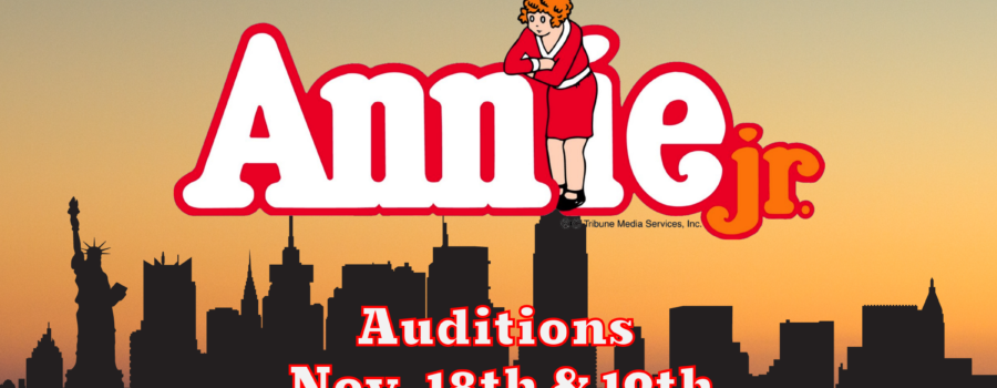 Annie Jr. Auditions!