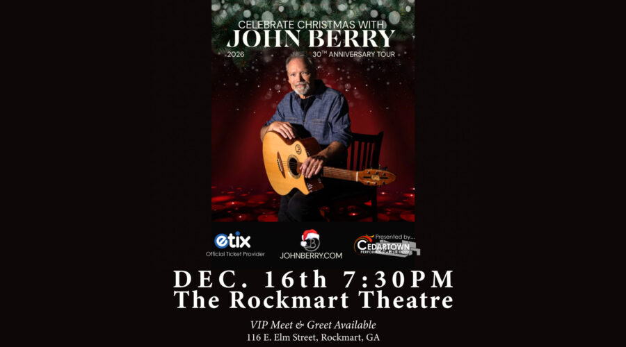 Celebrating the Season with John Berry at the Rockmart Theatre